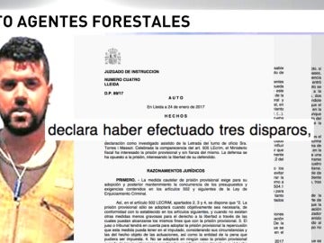 Frame 37.313002 de: Prisión provisional para el cazador acusado de matar a dos agentes rurales en un coto de Lleida