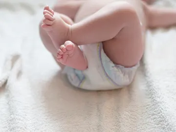 Imagen de archivo de un bebé Imagen de archivo de un bebé