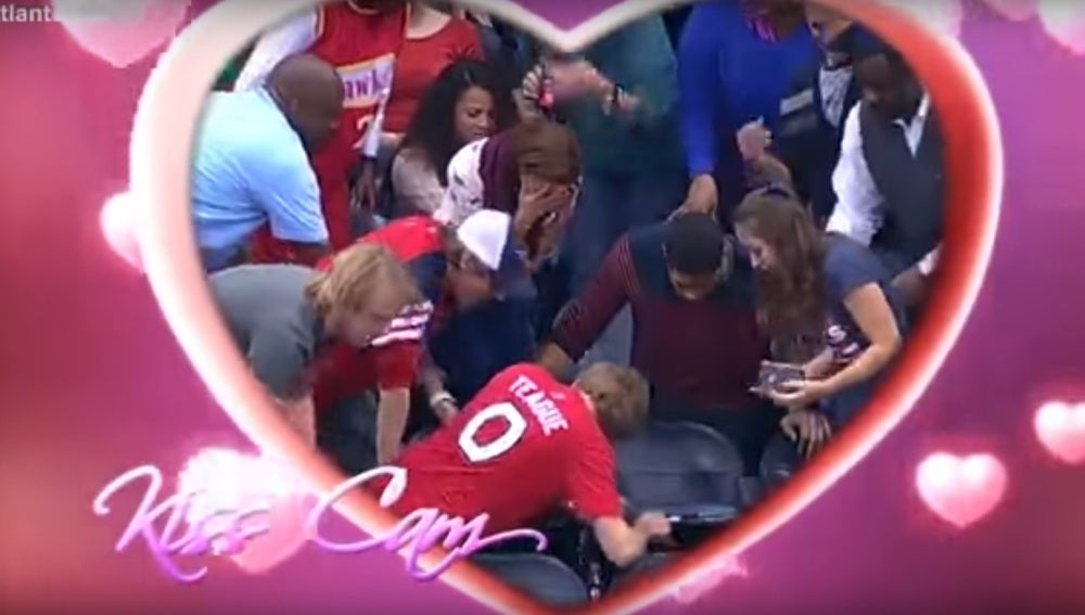 Petición de matrimonio en la NBA