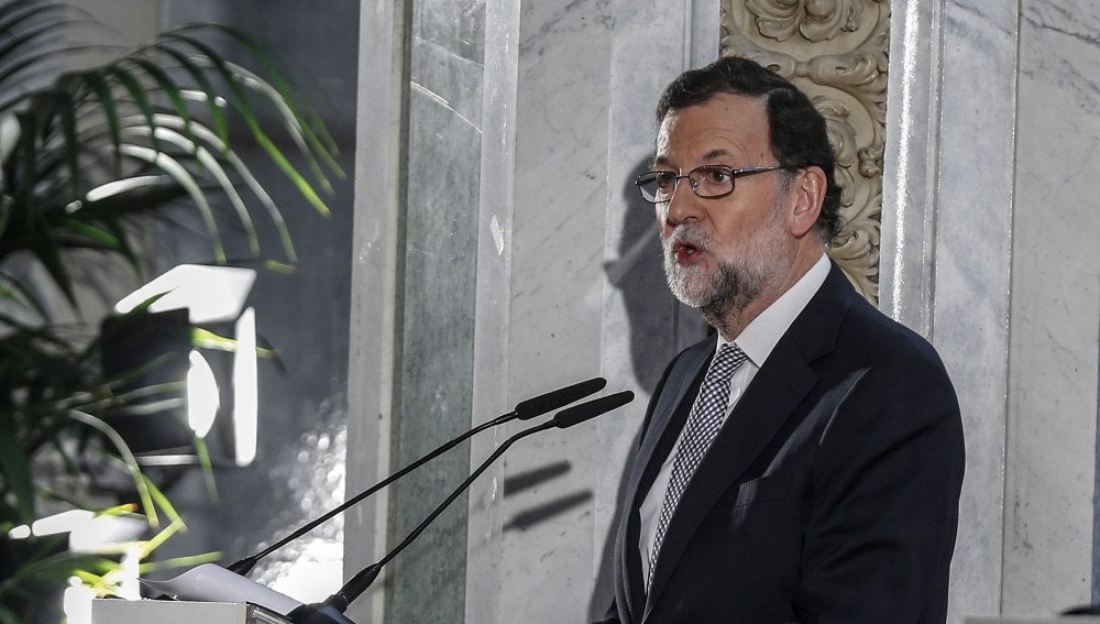 El presidente del Gobierno, Mariano Rajoy