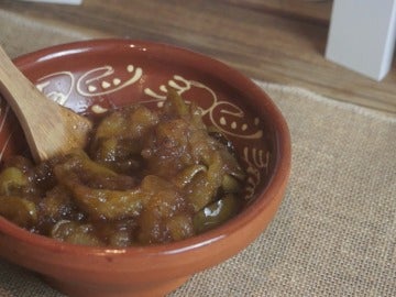 Manzanas fritas al estilo sureño Manzanas fritas al estilo sureño