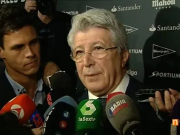 Enrique Cerezo, presidente del Atlético de Madrid Enrique Cerezo, presidente del Atlético de Madrid