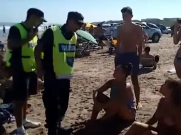 Una imagen del vídeo que ha levantado polémica Una imagen del vídeo que ha levantado polémica