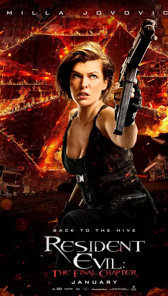 Milla Jovovich en 'Resident Evil: El capítulo final'