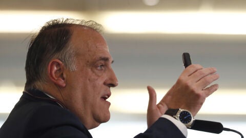 Javier Tebas, presidente de LaLiga