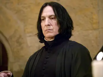 Alan Rickman como el profesor Snape Alan Rickman como el profesor Snape