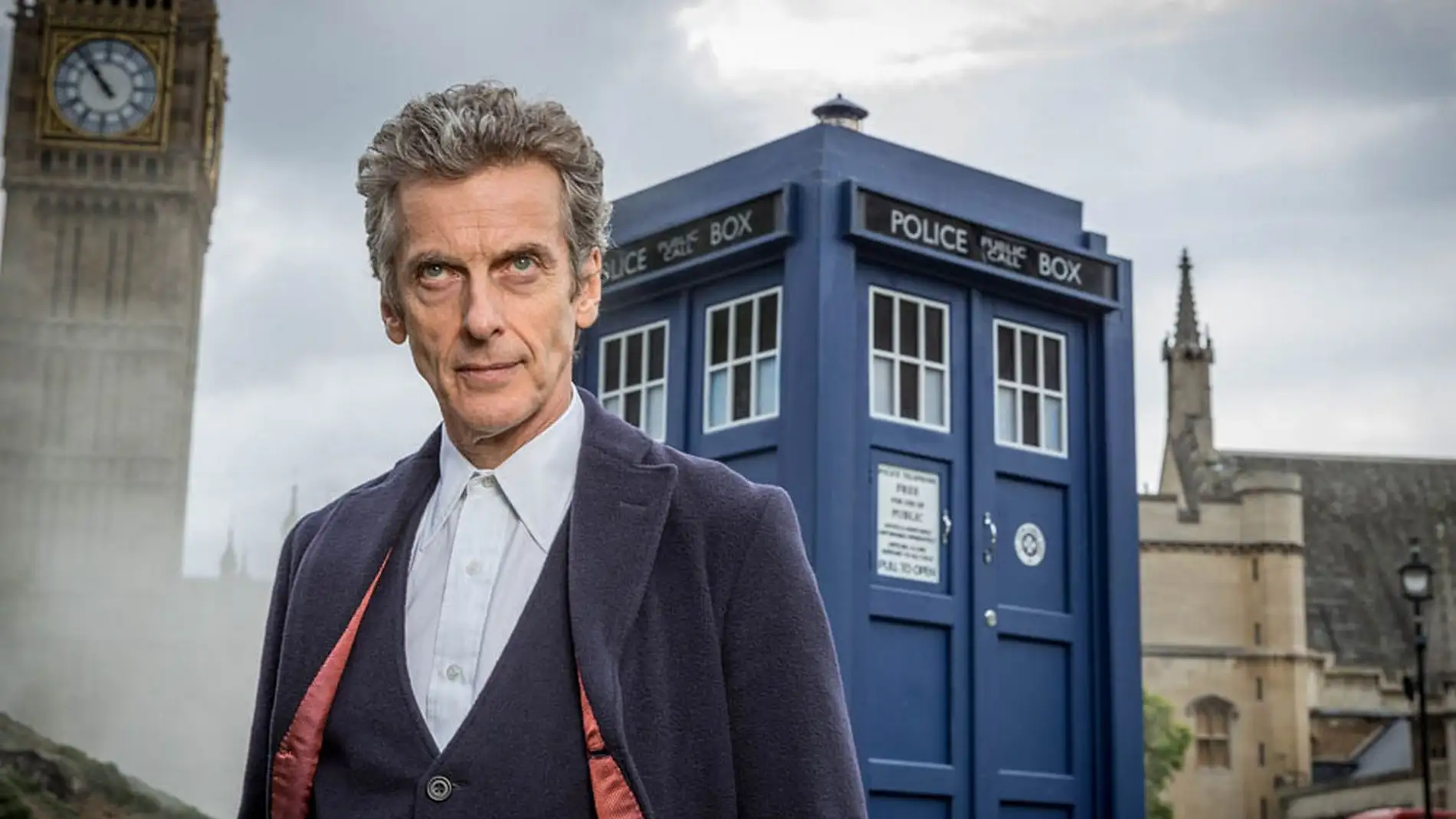 Peter Capaldi como 'Doctor Who'
