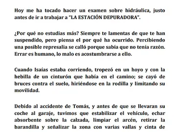 Dictado oposición Bomberos de Burgos Dictado oposición Bomberos de Burgos