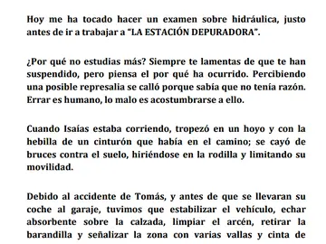 Dictado oposición Bomberos de Burgos Dictado oposición Bomberos de Burgos