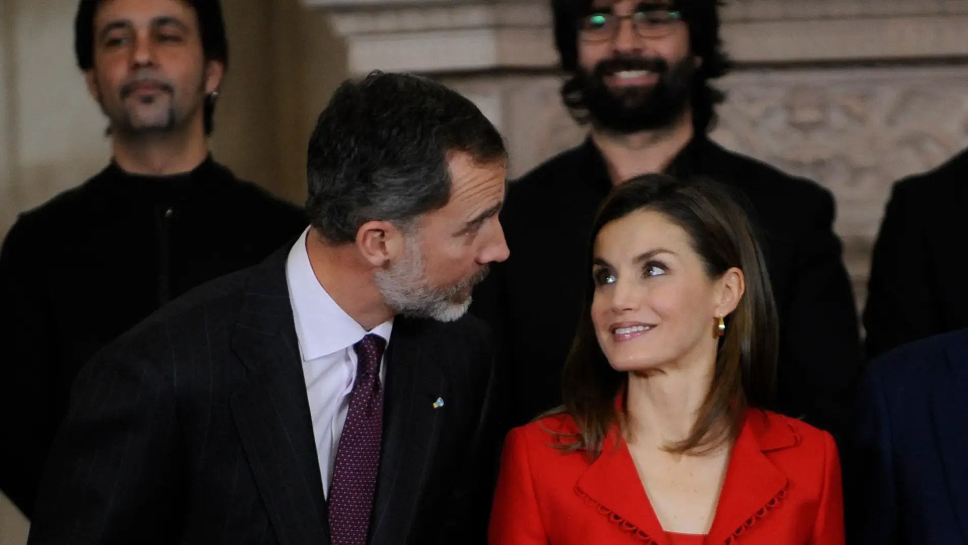 El rey Felipe VI y la reina Letizia