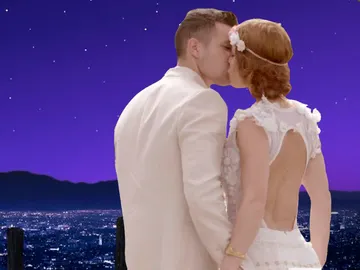 La banda sonora de 'La La Land' envuelve el romántico enlace de Samanta y Juan Diego La banda sonora de 'La La Land' envuelve el romántico enlace de Samanta y Juan Diego