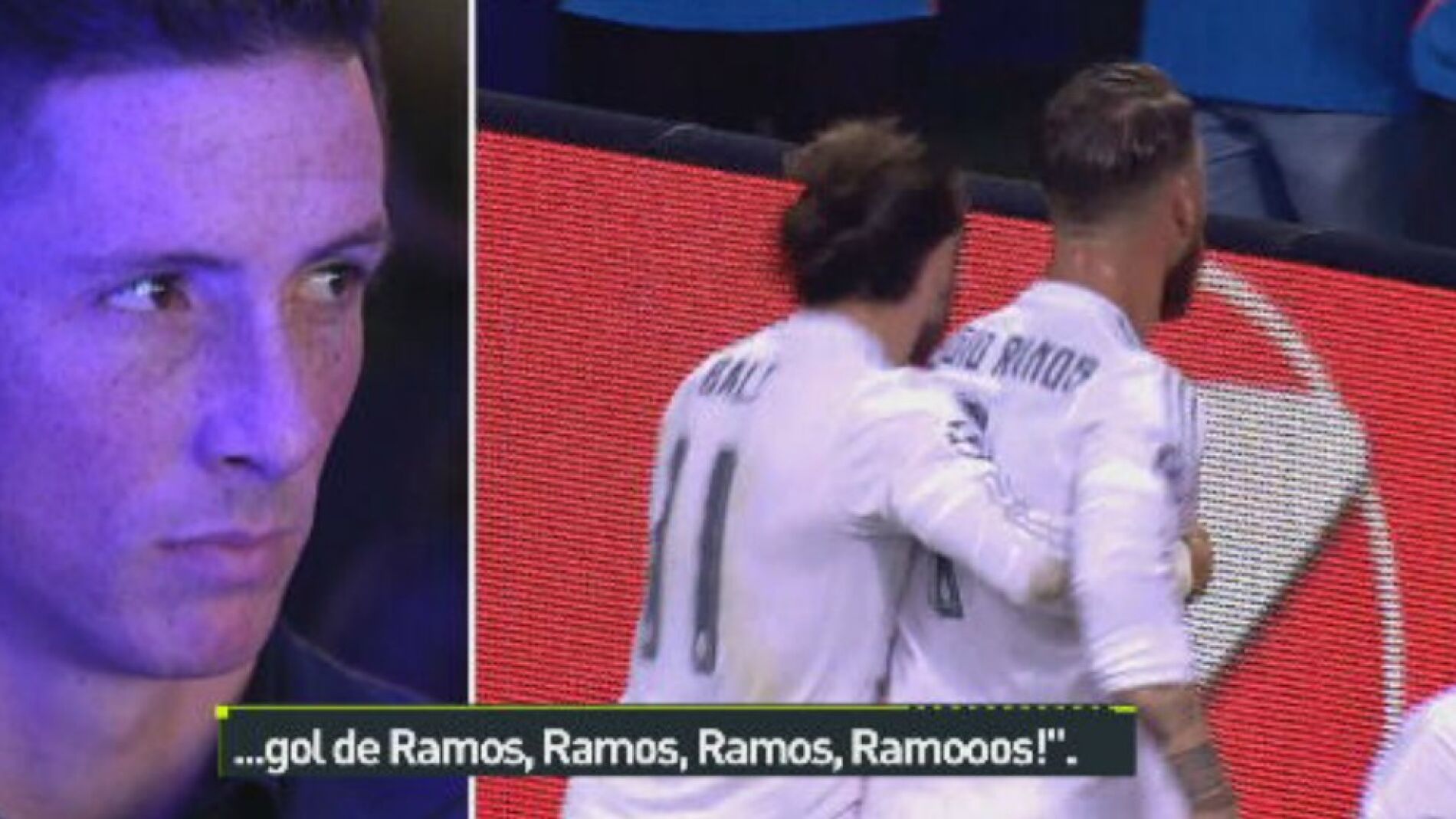 La cara de Torres al ver la final de Mil&aacute;n