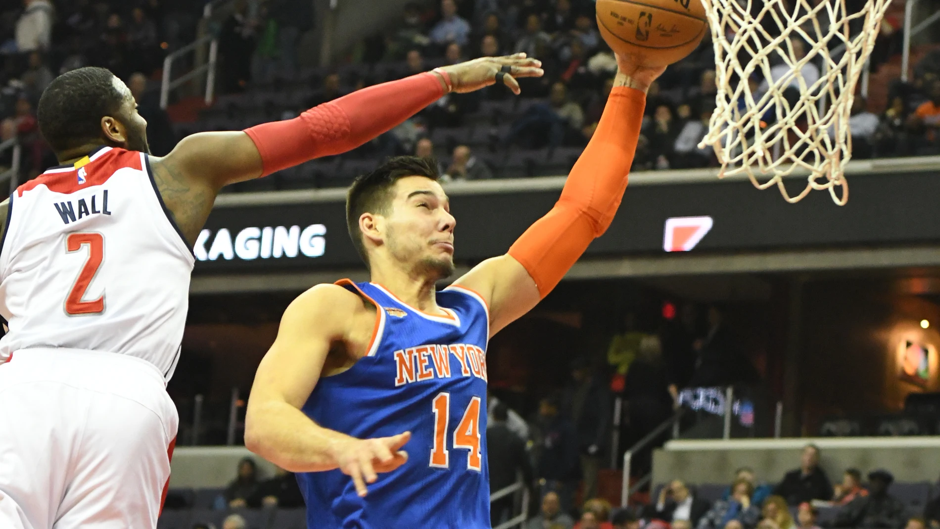 Mate de Willy Hernangómez ante los Wizards Mate de Willy Hernangómez ante los Wizards