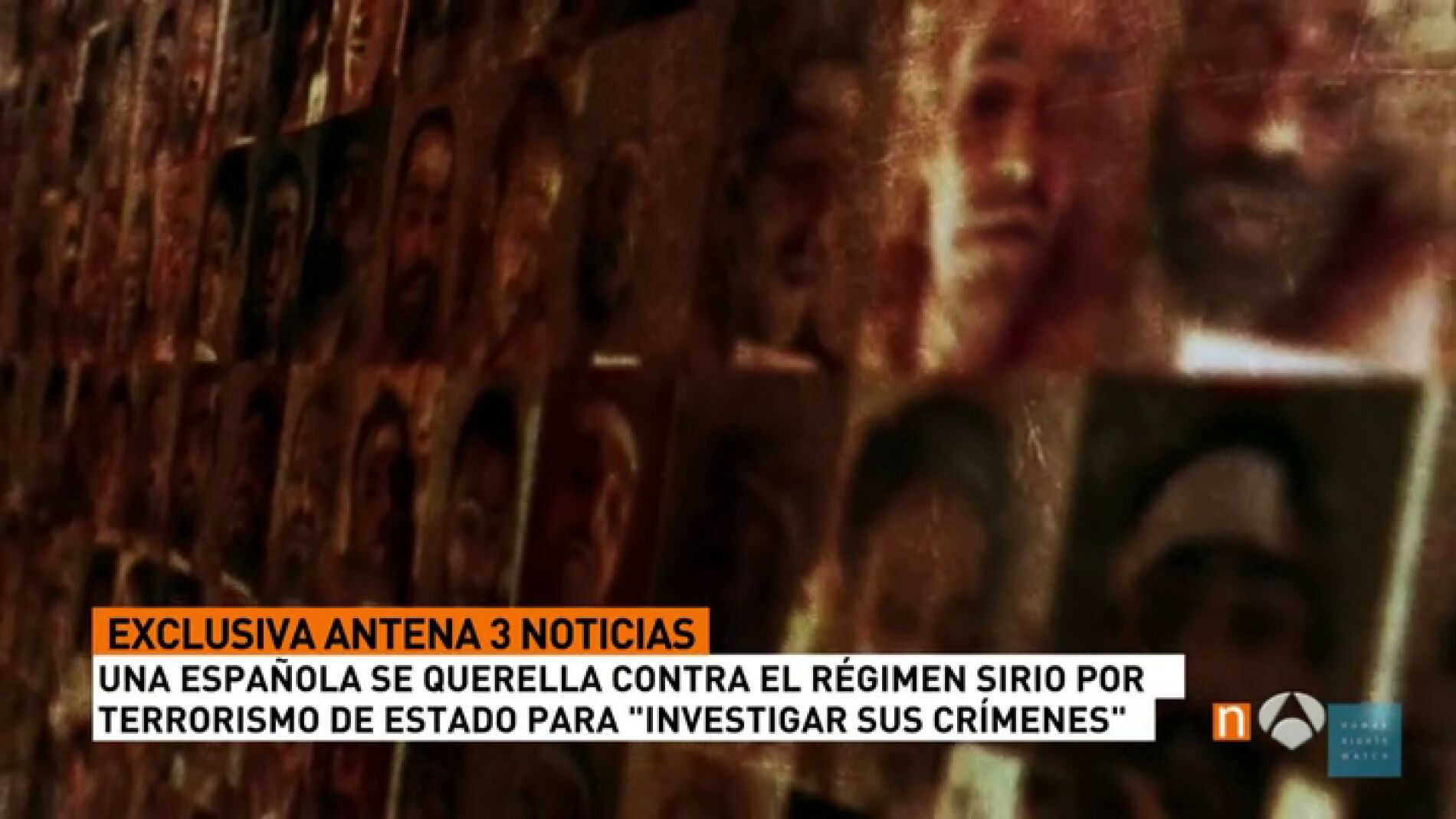Frame 73.453929 de: Una espa&ntilde;ola presenta una querella por torturas y ejecuciones masivas en Siria