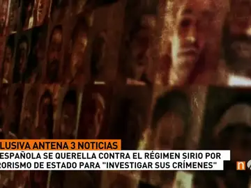 Frame 73.453929 de: Una española presenta una querella por torturas y ejecuciones masivas en Siria Frame 73.453929 de: Una española presenta una querella por torturas y ejecuciones masivas en Siria
