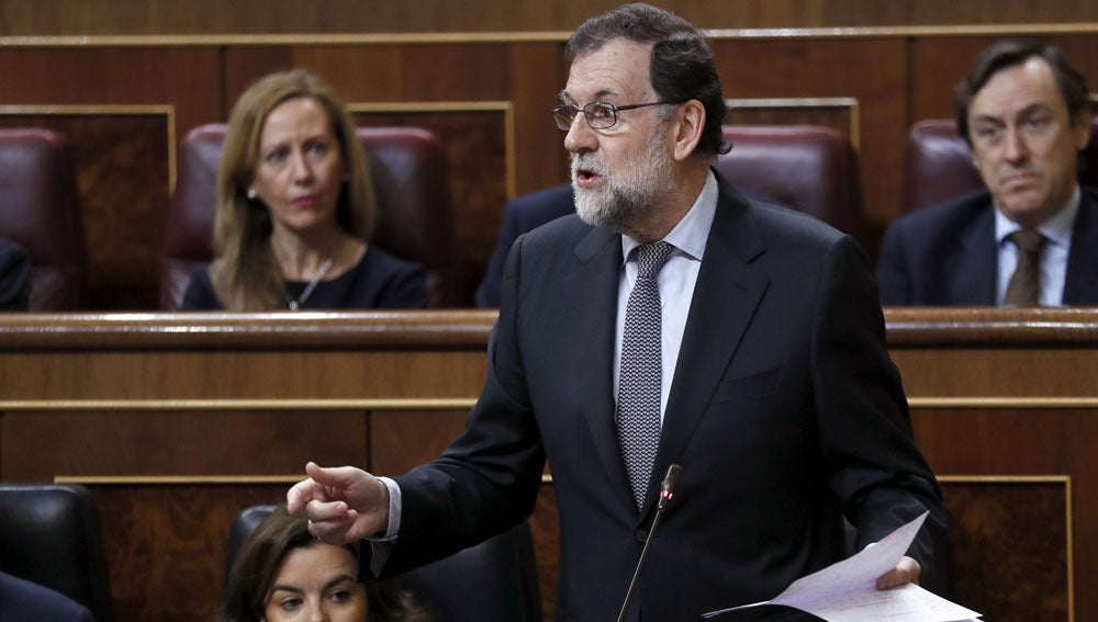 Mariano Rajoy en el Congreso