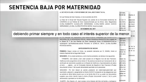 Frame 56.41703 de: Una nueva sentencia del Supremo reabre el debate sobre la gestación subrogada Frame 56.41703 de: Una nueva sentencia del Supremo reabre el debate sobre la gestación subrogada