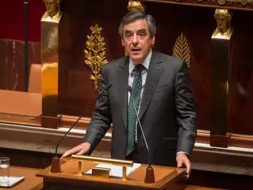 François Fillon, el ex primer ministro francés, en la Asamblea Nacional François Fillon, el ex primer ministro francés, en la Asamblea Nacional