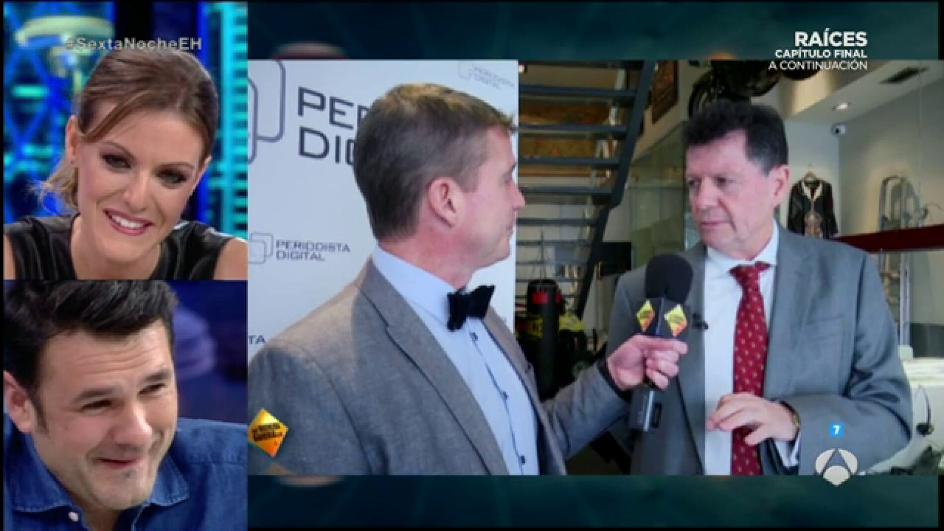 Frame 93.396111 de: Alfonso Rojo: "Los de Podemos atacaban con ferocidad las bandejas del catering de 'La Sexta Noche'"