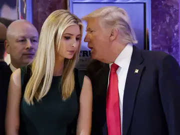 Ivanka y Donald Trump Ivanka y Donald Trump