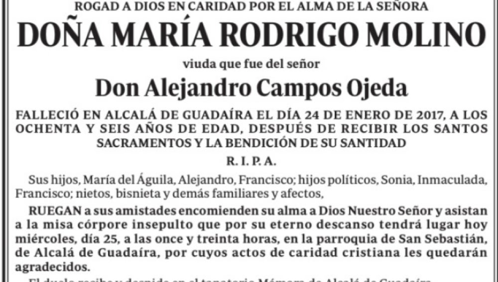 esquela