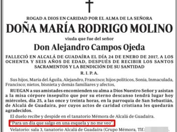 esquela