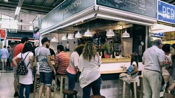 El Mercado de Vallehermoso, de bote en bote