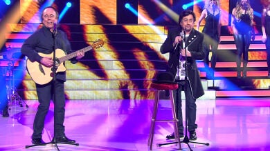 Juan Muñoz supera su reto interpretando a Serrat y Sabina