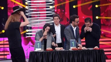 El público de ‘Tu cara me suena’ es sometido al reto de comer ‘hot dogs’
