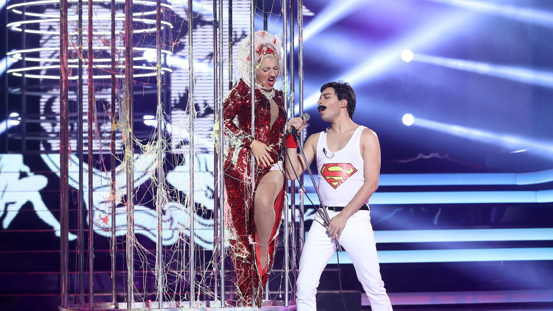 Blas Cantó se corona como el ganador de la decimocuarta gala como Freddie Mercury