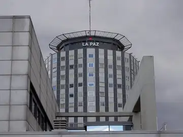Fotografía de archivo del Hospital de la Paz Fotografía de archivo del Hospital de la Paz