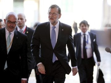 Mariano Rajoy en La Valeta Mariano Rajoy en La Valeta