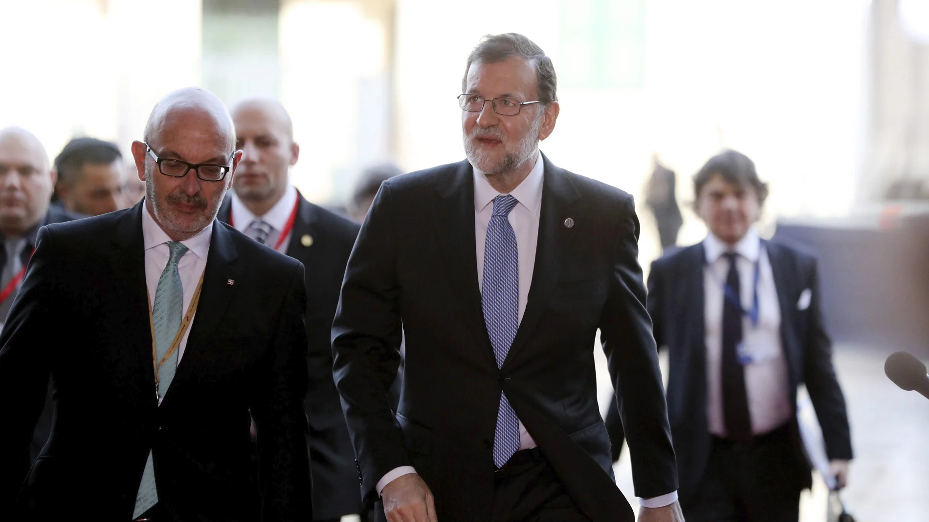 Mariano Rajoy en La Valeta Mariano Rajoy en La Valeta