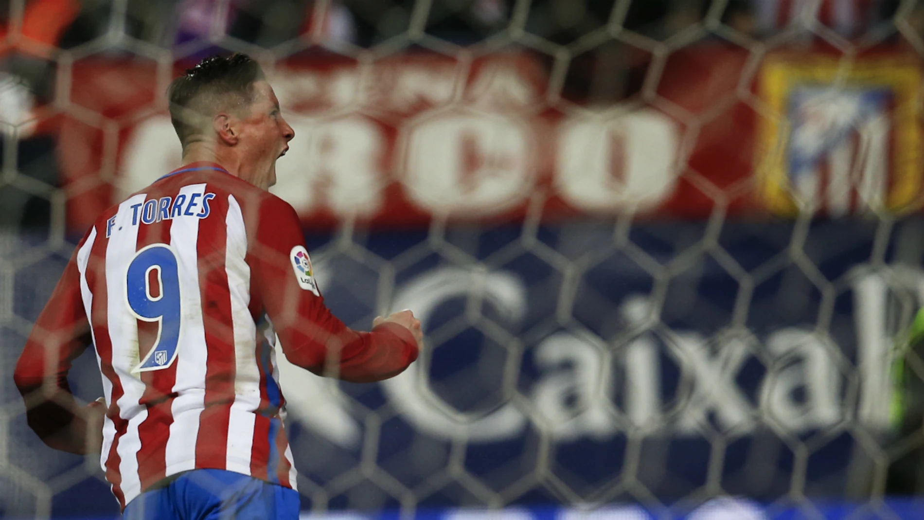 Fernando Torres celebra un gol con el Atlético Fernando Torres celebra un gol con el Atlético