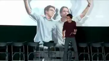 Iñigo Errejón, en un acto de su campaña Iñigo Errejón, en un acto de su campaña