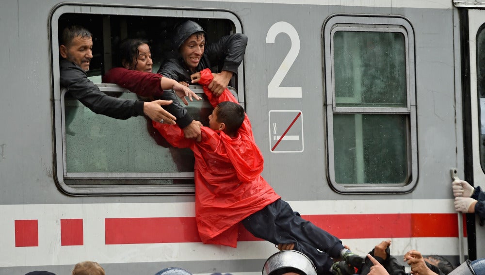 Niños refugiados en Croacia