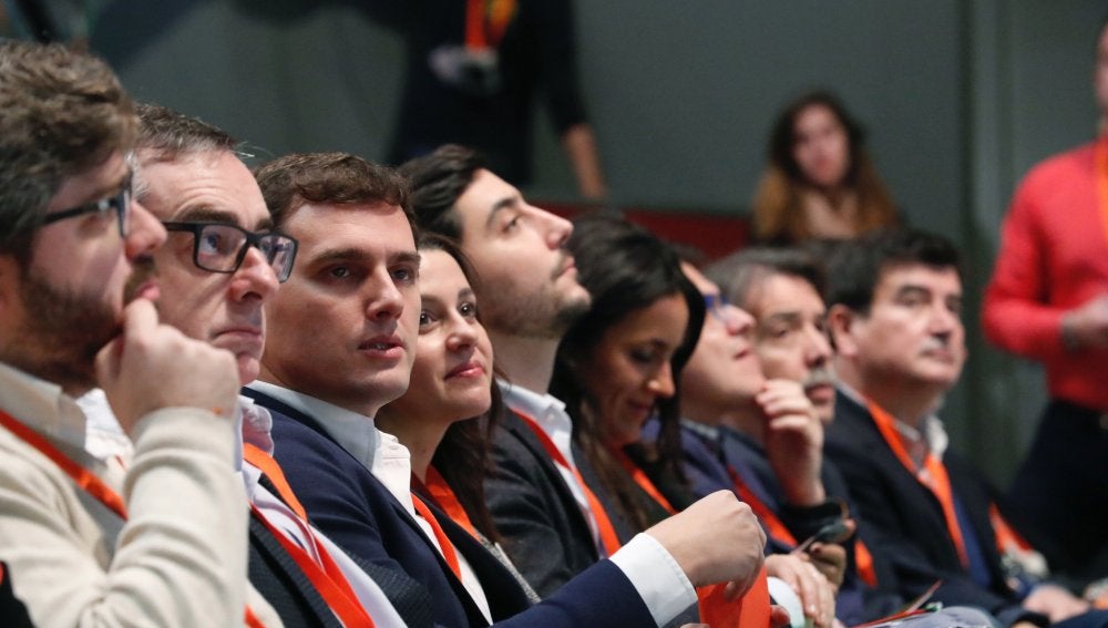 Albert Rivera, en el Congreso de Ciudadanos