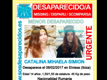 Niña desaparecida en Ibiza Niña desaparecida en Ibiza