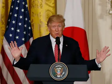 Donald Trump en la Casa Blanca Donald Trump en la Casa Blanca