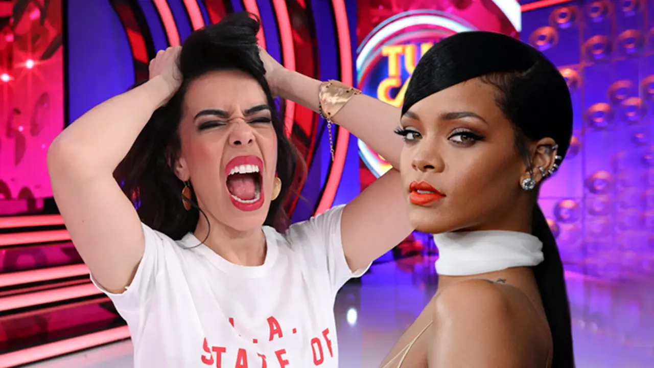 Beatriz Luengo, poseída por el espíritu más macarra de Rihanna