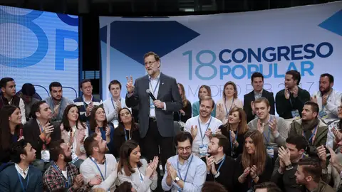 Rajoy, en el Congreso del PP Rajoy, en el Congreso del PP
