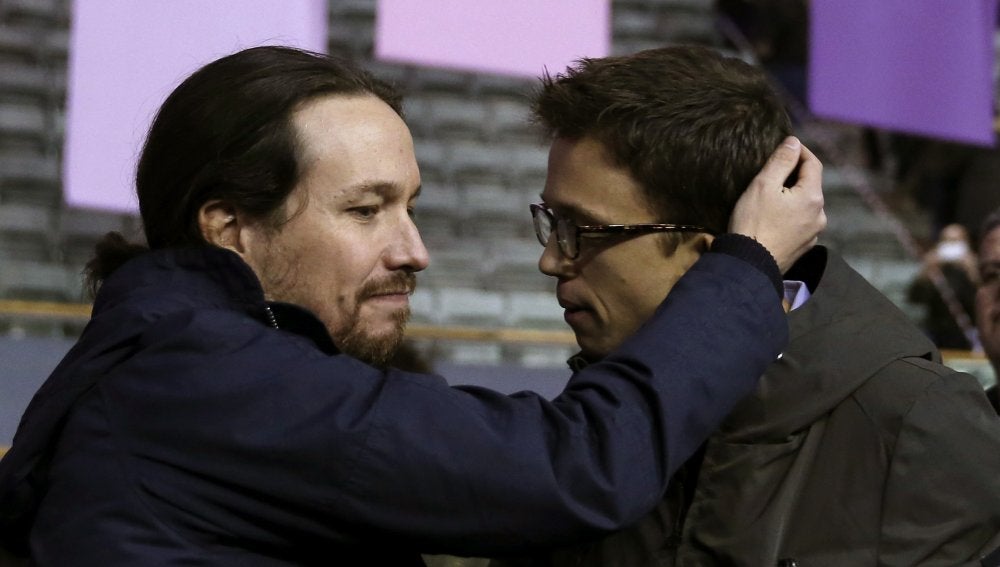 Pablo Iglesias e Íñigo Errejón