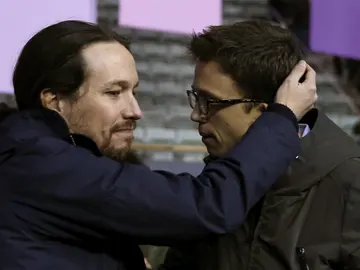 Pablo Iglesias e Íñigo Errejón Pablo Iglesias e Íñigo Errejón