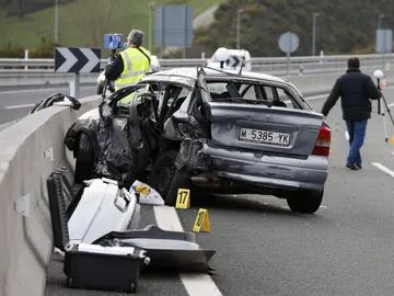 Accidente de tráfico - Imagen de archivo Accidente de tráfico - Imagen de archivo