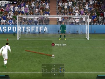 Penalti indirecto en el FIFA 17