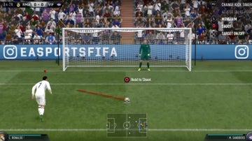 Penalti indirecto en el FIFA 17