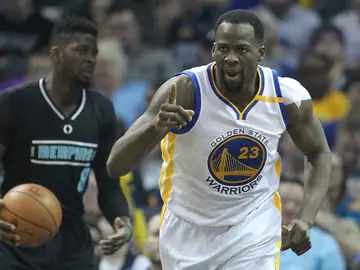 Draymond Green, durante el partido contra los Grizzlies Draymond Green, durante el partido contra los Grizzlies