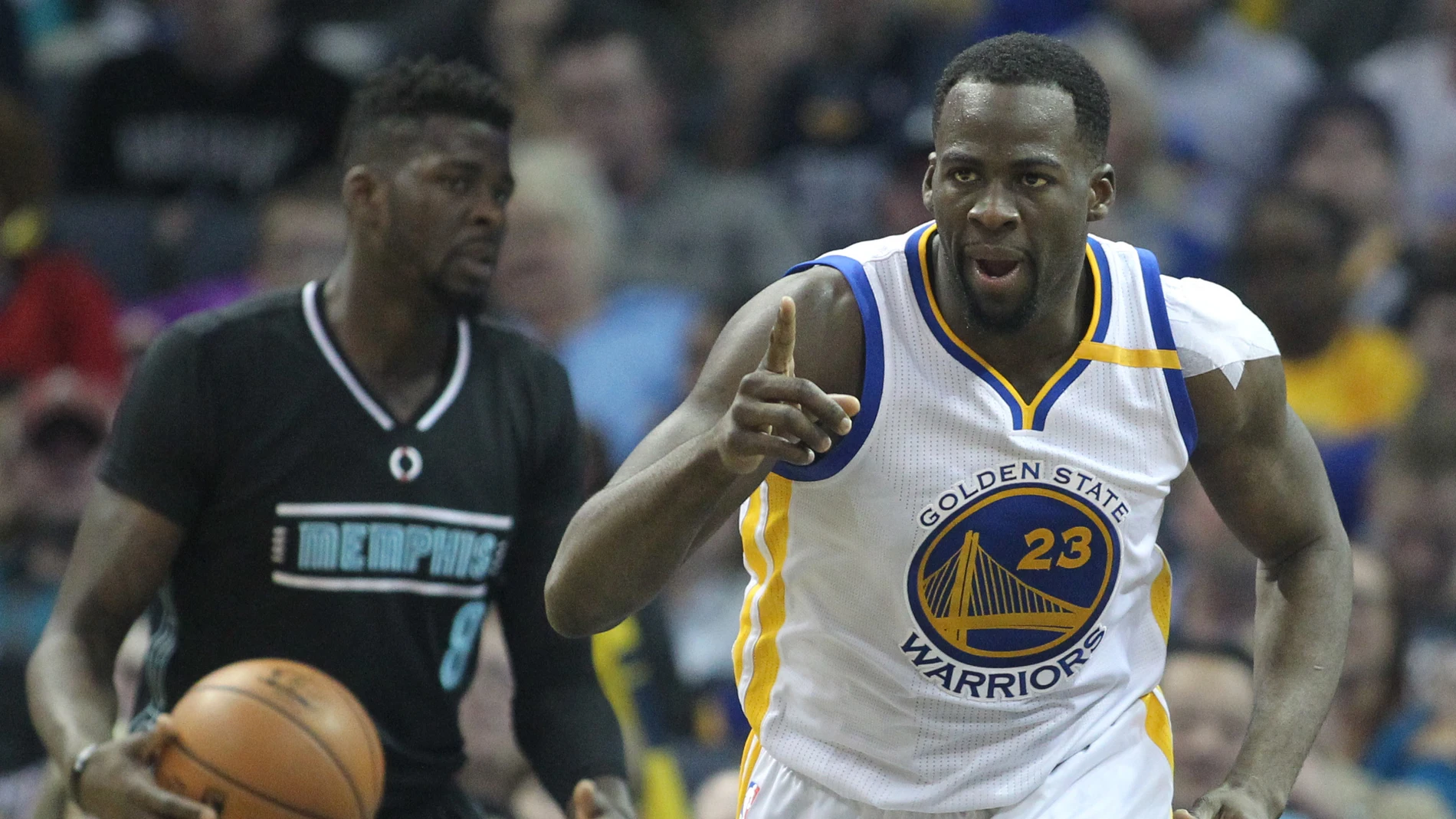 Draymond Green, durante el partido contra los Grizzlies Draymond Green, durante el partido contra los Grizzlies