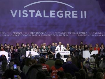 El consejo ciudadano de Podemos, en Vistalegre II (Archivo)
