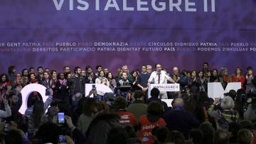 El consejo ciudadano de Podemos, en Vistalegre II (Archivo)